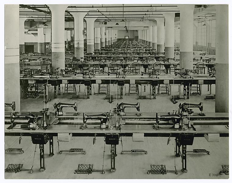 sewing factory c 1900 Thread for Thought