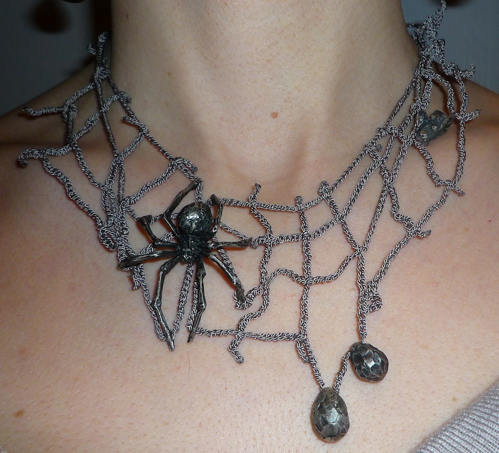 spider necklace, 2012 Mielle Harvey